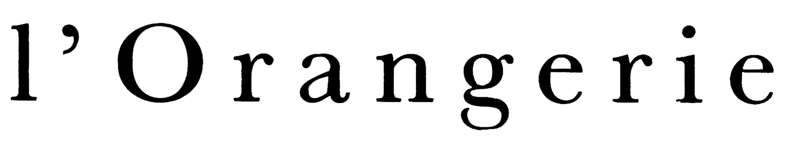 Logo - L'orangerie